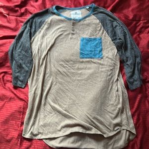 On the Byas Baseball Tee